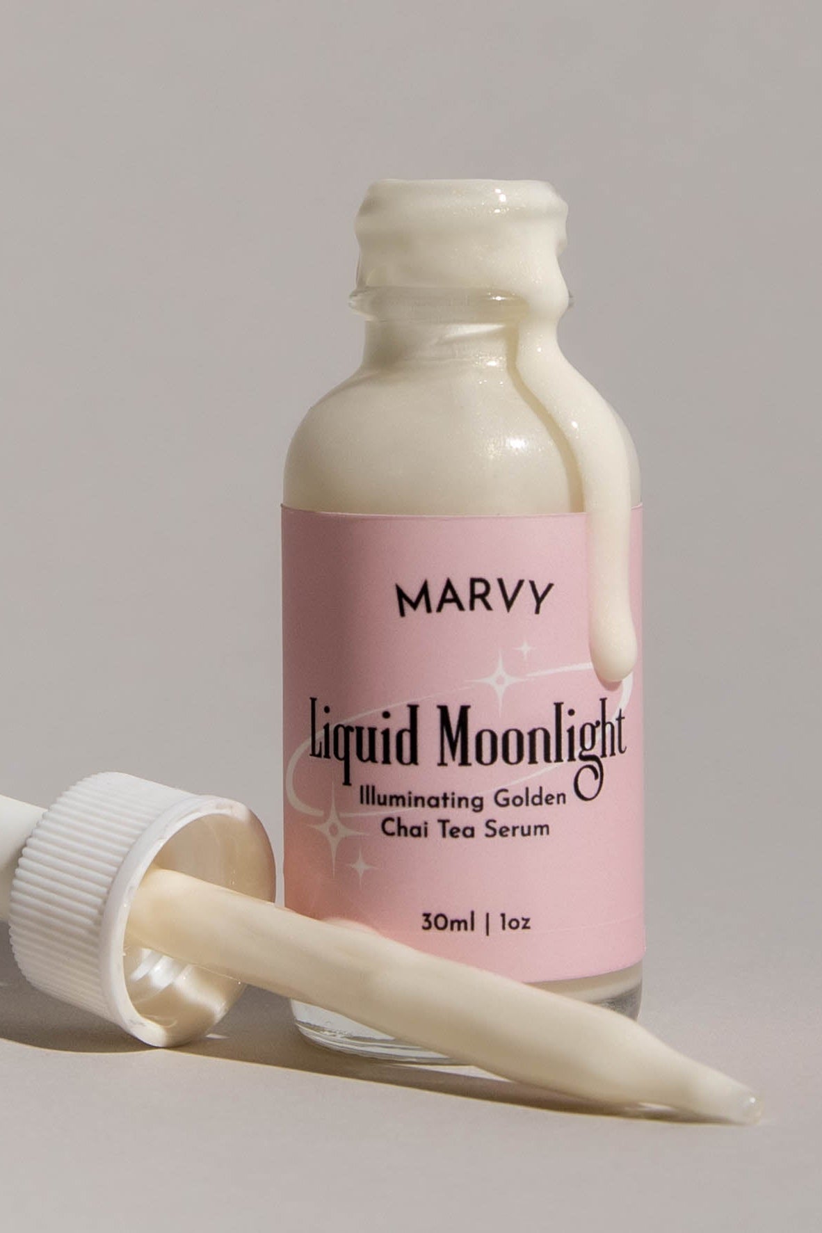 Liquid Moonlight: Illuminating Golden Chai Tea Serum